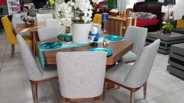 Antecomedor Brani Encino 6/s J-len