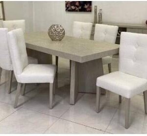 Antecomedor Toulouse Crema 6/sillas Ucrania